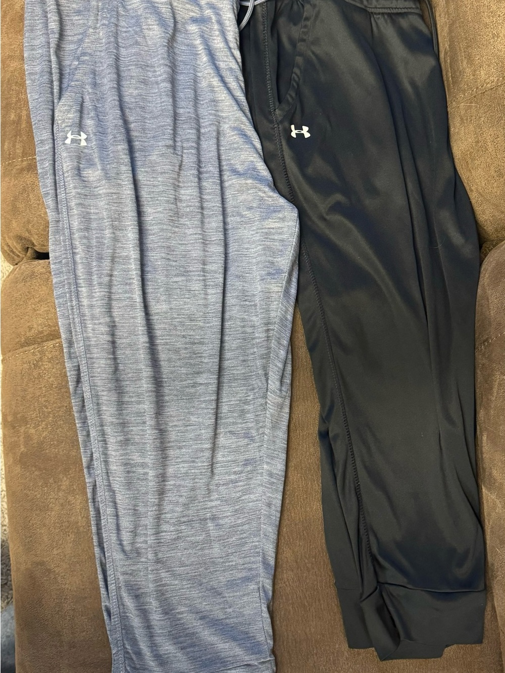 Under Armour Women’s capri Athletic Joggers - Black and Heather gray